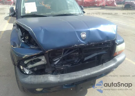 2002 Dodge Dakota Sport z USA, uszkodzony, nr VIN 1B7GG32N42S588254